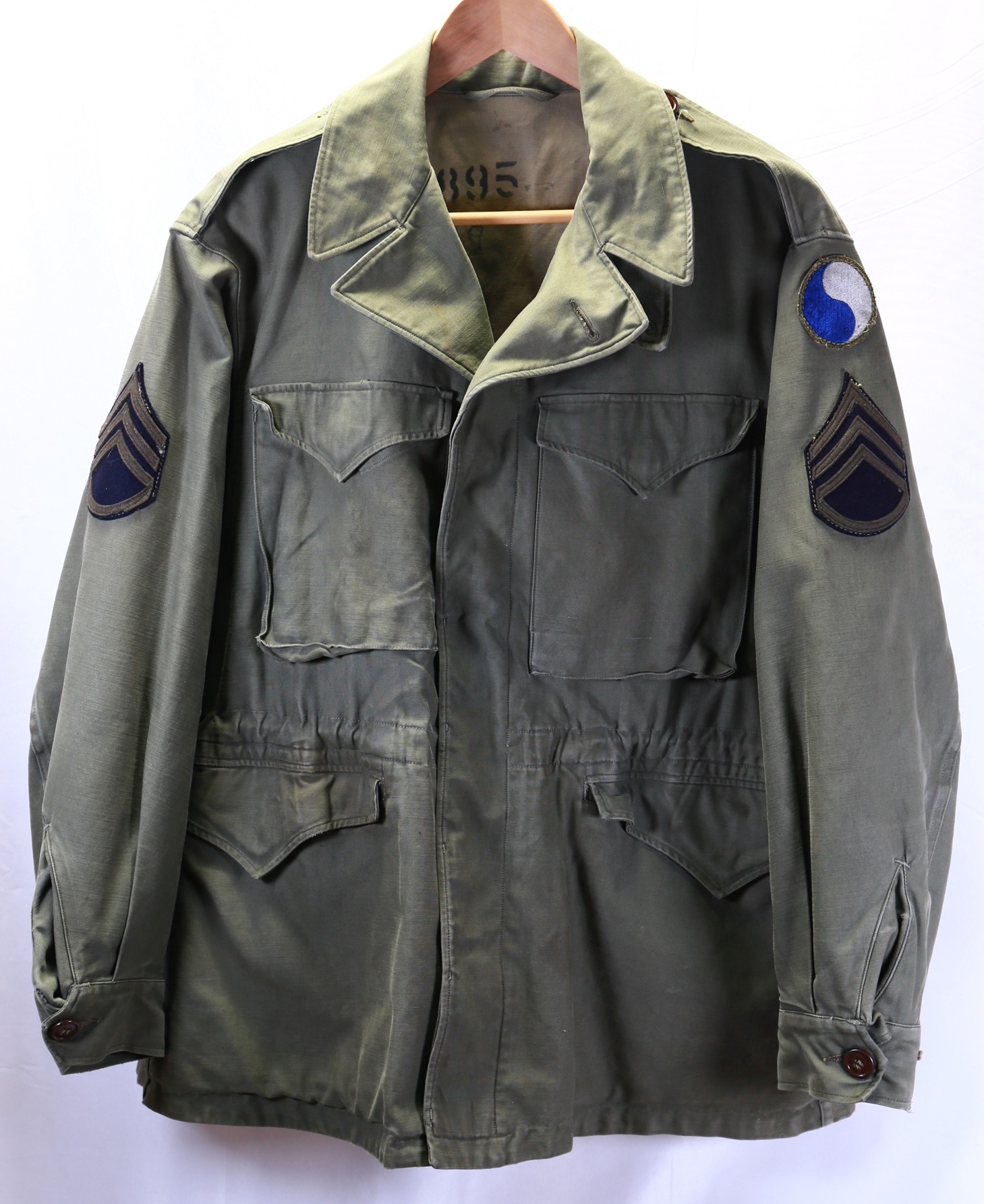 29th DIVISION M43 FIELD JACKET – BLUEGRASS MILITARIA