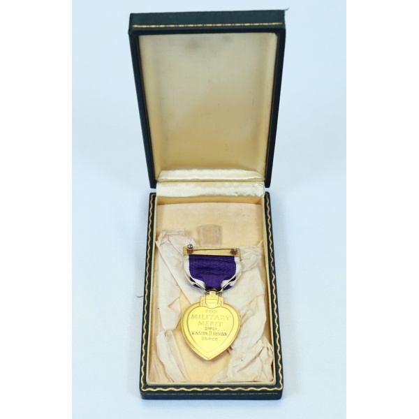 WWII USMC KIA PURPLE HEART - Image 2