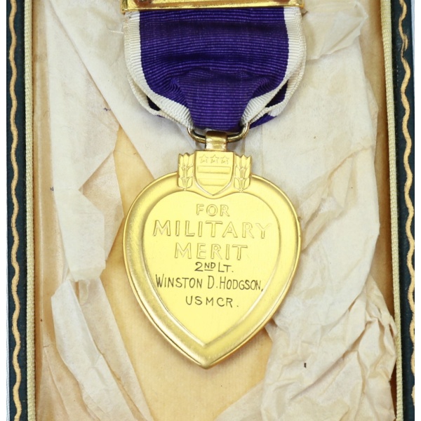 WWII USMC KIA PURPLE HEART - Image 3