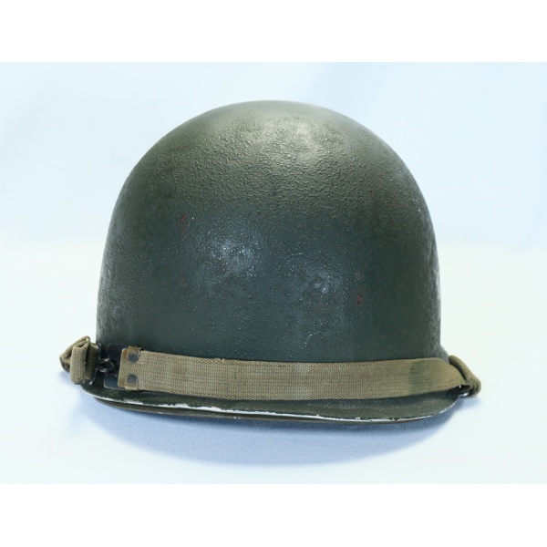 WWII 2nd INFANTRY DIVISION M-1 HELMET - Image 4