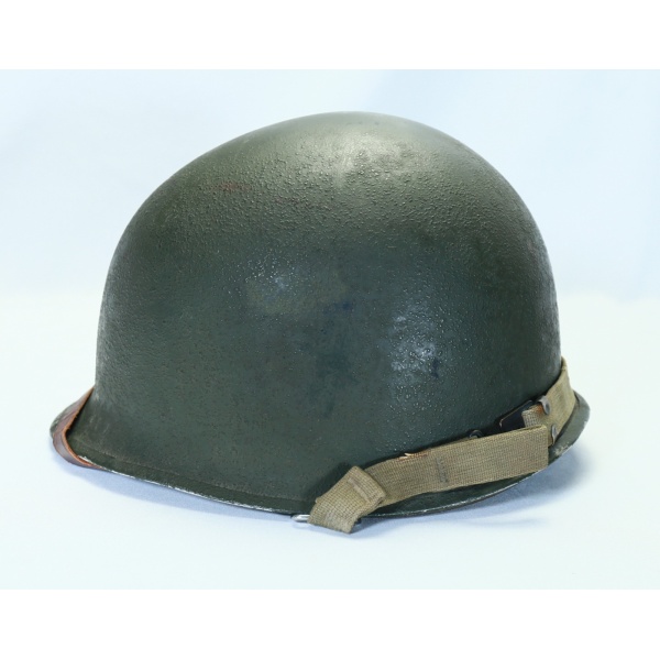 WWII 2nd INFANTRY DIVISION M-1 HELMET - Image 5