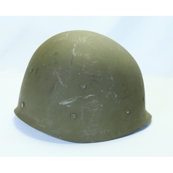 WWII 2nd INFANTRY DIVISION M-1 HELMET - Image 8