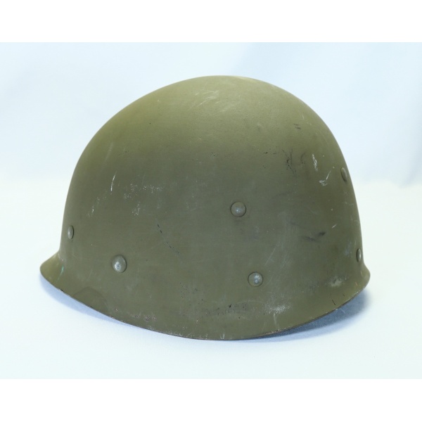 WWII 2nd INFANTRY DIVISION M-1 HELMET - Image 9