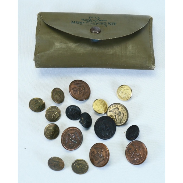 WW2 MARINE'S SEWING KIT