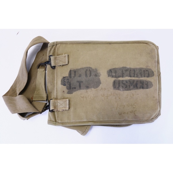 WW2 NAMED USMC DAUNTLESS PILOT'S MAP CASE - Image 2