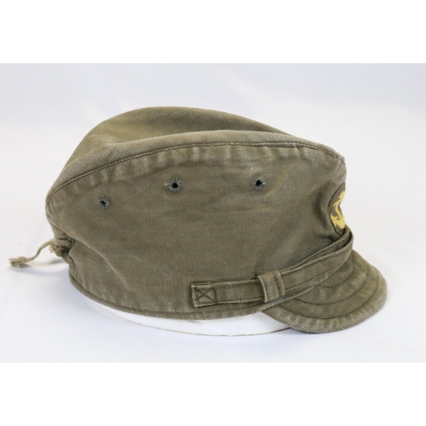 IMPERIAL JAPANESE NAVAL GROUND FORCES ENLISTED CAP - Image 2
