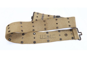 RARE M1936 USMC MARKED PISTOL BELT