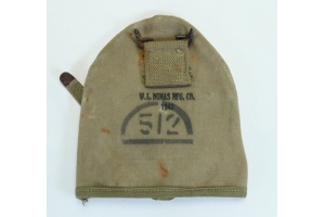 WW2 USMC UNIS MARKED SHOVEL COVER