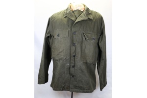 WW2 US ARMY HBT JACKET