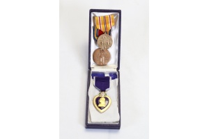 WW2 USMC 3rd DIVISION KIA PURPLE HEART