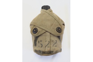WWII USMC UNIS MARKED CANTEEN