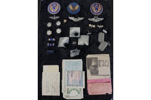 WW2 15th AIR FORCE PILOT'S GROUPING