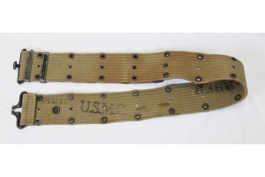 RARE M1936 USMC MARKED PISTOL BELT