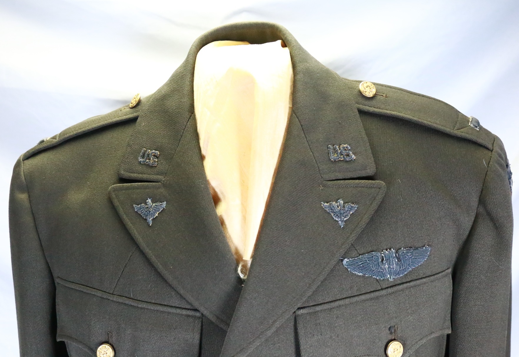 CBI OFFICER'S DRESS COAT WITH ALL BULLION INSIGNIA - Image 3