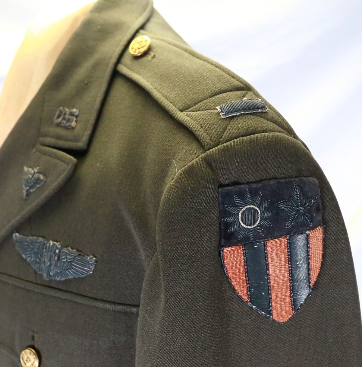 CBI OFFICER'S DRESS COAT WITH ALL BULLION INSIGNIA - Image 5