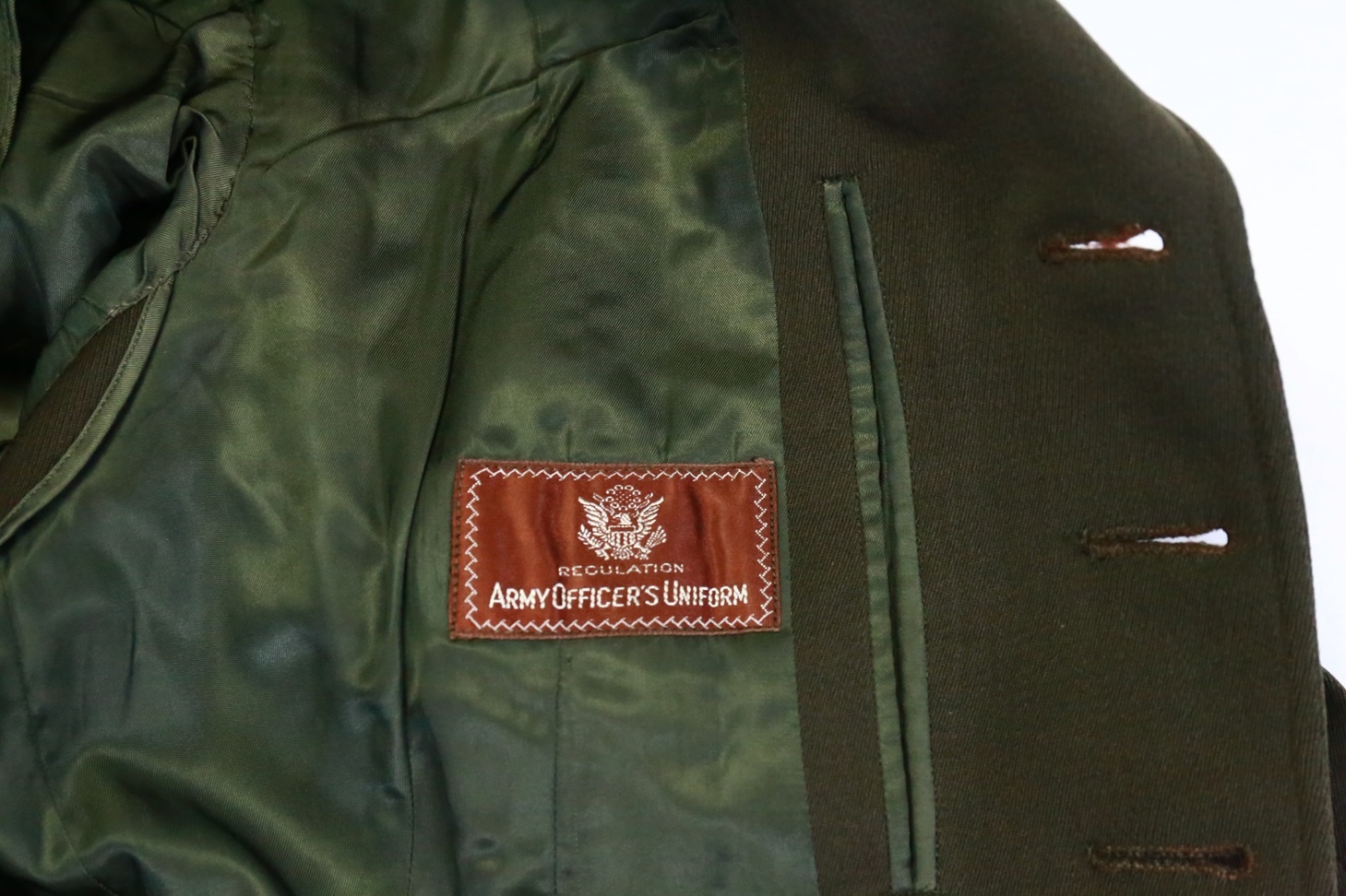 CBI OFFICER'S DRESS COAT WITH ALL BULLION INSIGNIA - Image 8