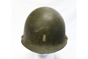 WW2 LIEUTENANT'S M1 HELMET BY SCHLUETER